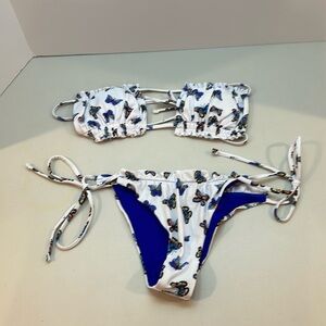 Butterfly matching bikini set